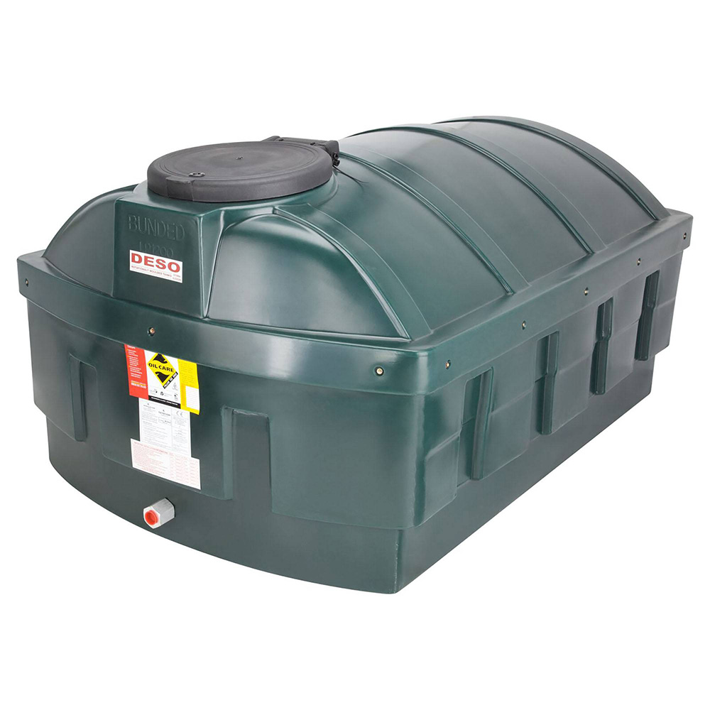 DESO 1200 Litre Low Profile Bunded Oil Tank - LP1200BT
