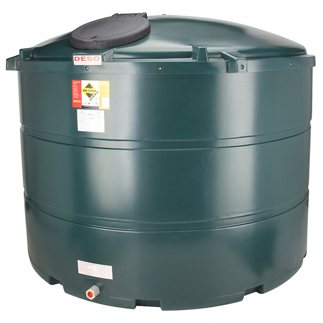 DESO 3500 Litre Vertical Bunded Oil Tank - V3500BT